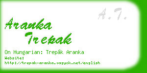 aranka trepak business card